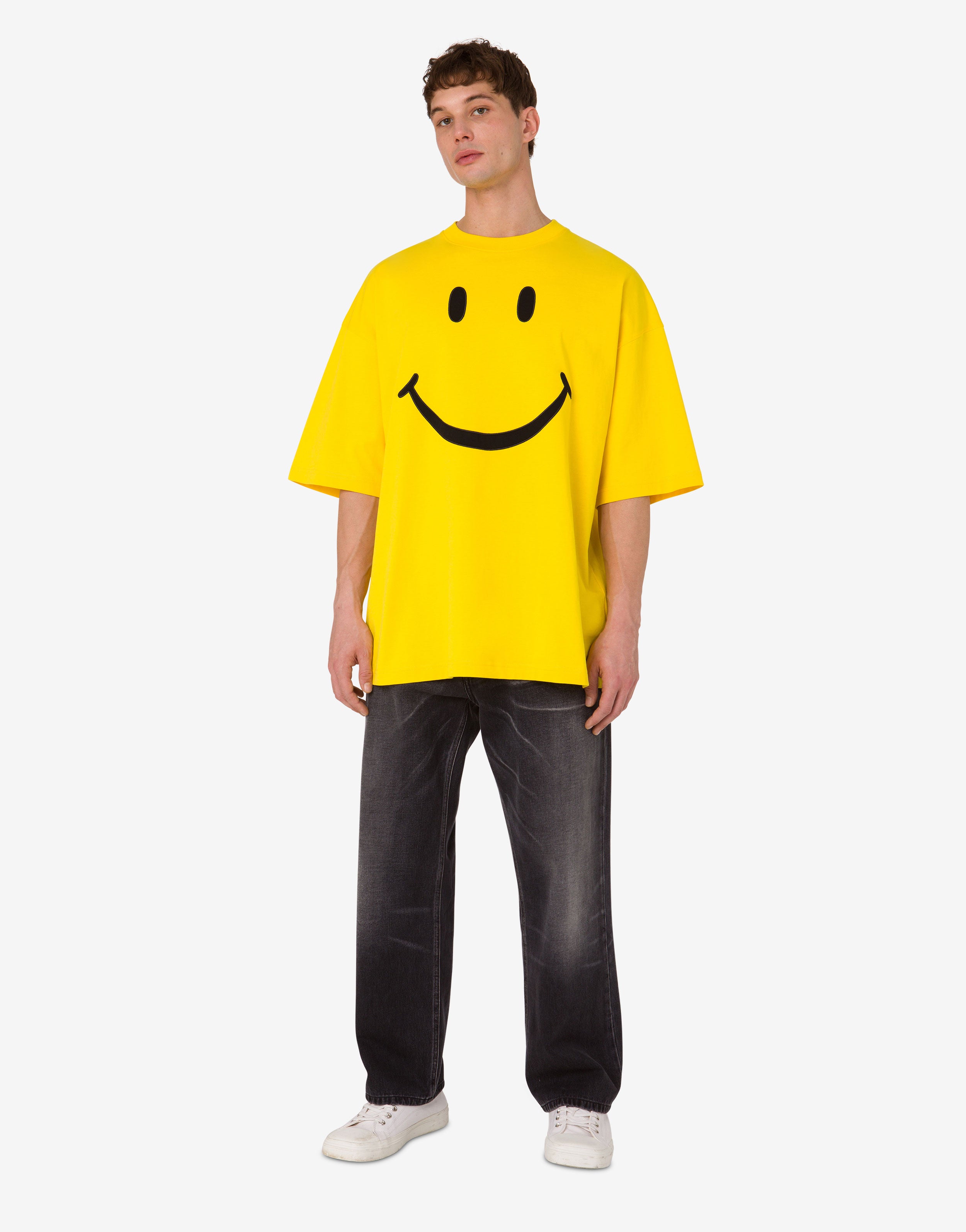 Organic cotton jersey T-shirt Smiley® | Moschino