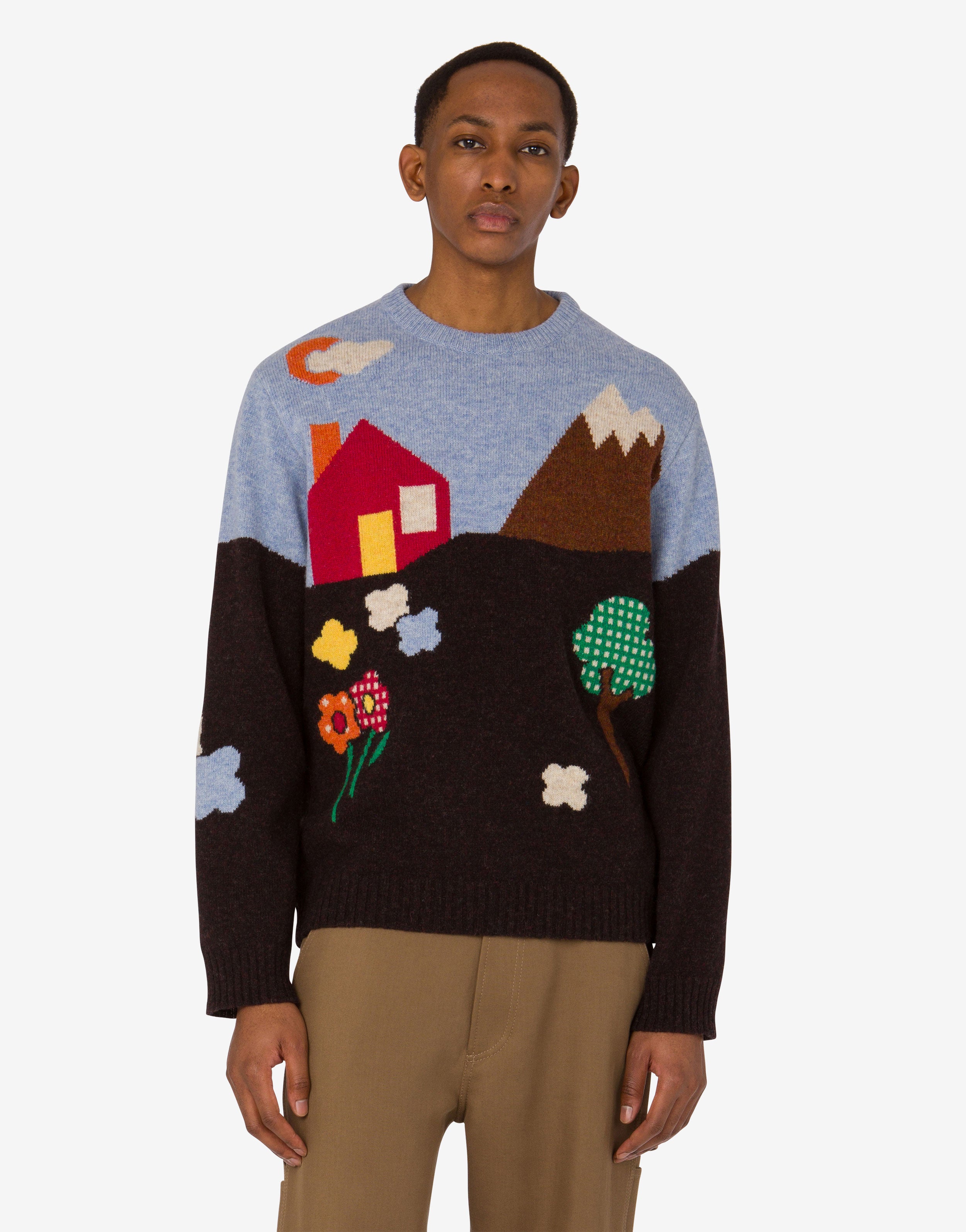 Shetland wool pullover Archive | Moschino