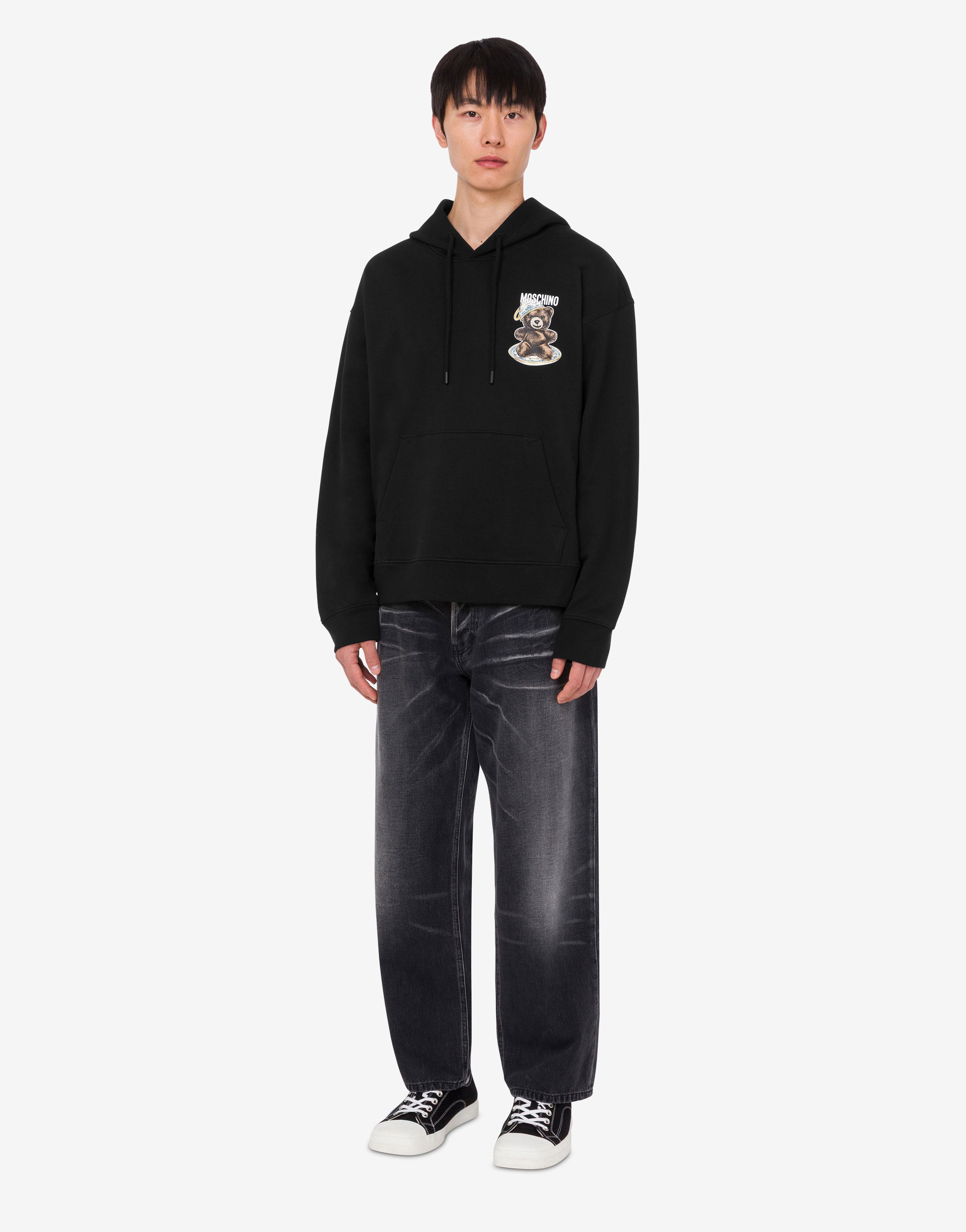 Moschino Teddy Bear Organic Cotton Sweatshirt | Moschino