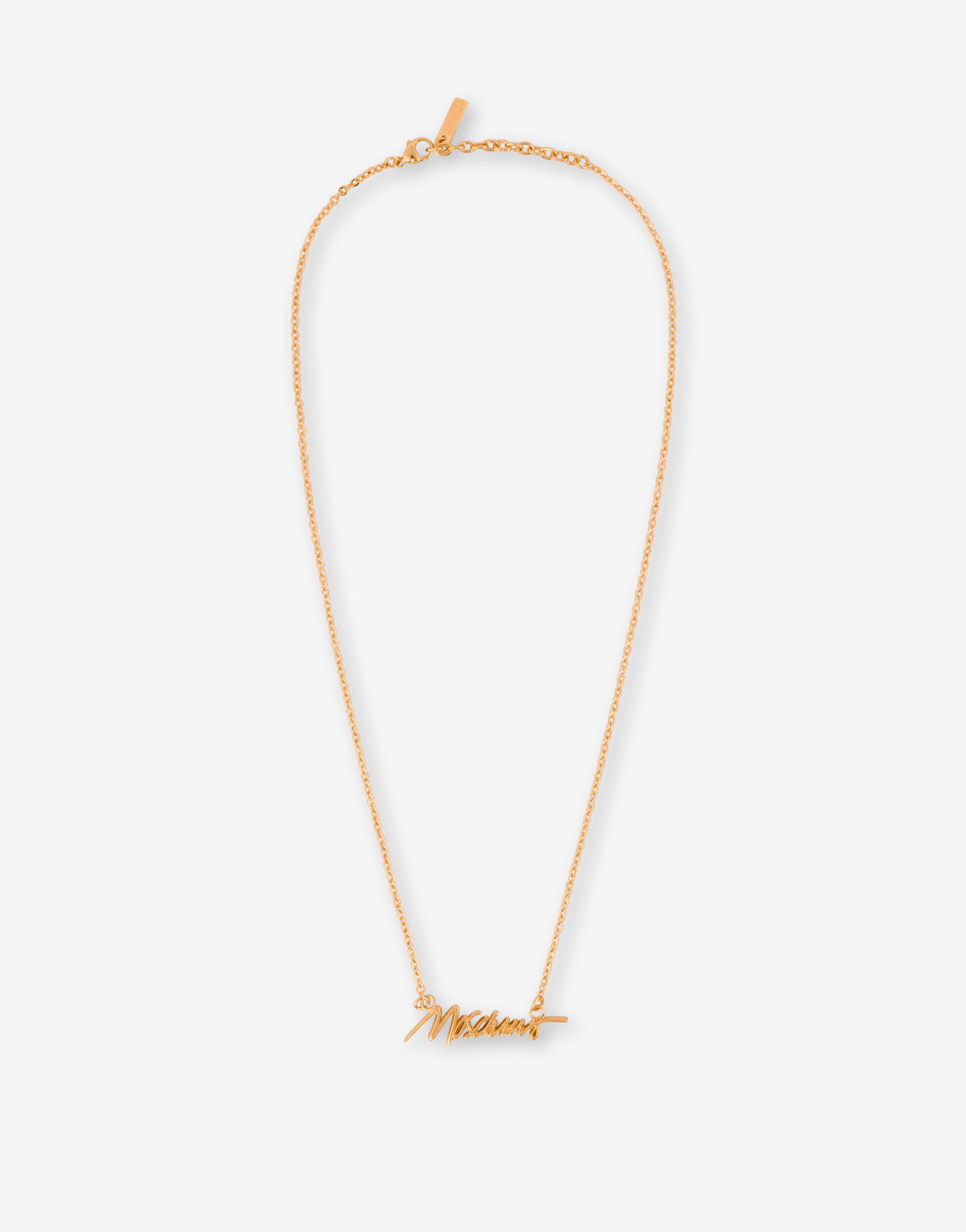 Metal necklace | Moschino