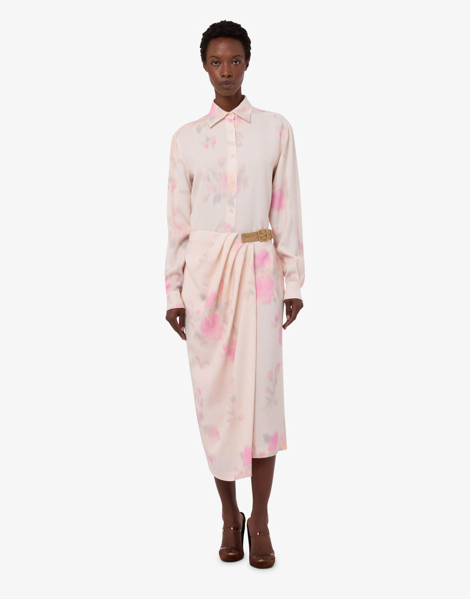 印花包袱裙 粉红色 Moschino 0