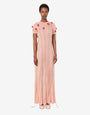 Lightweight jersey dress with flowers
