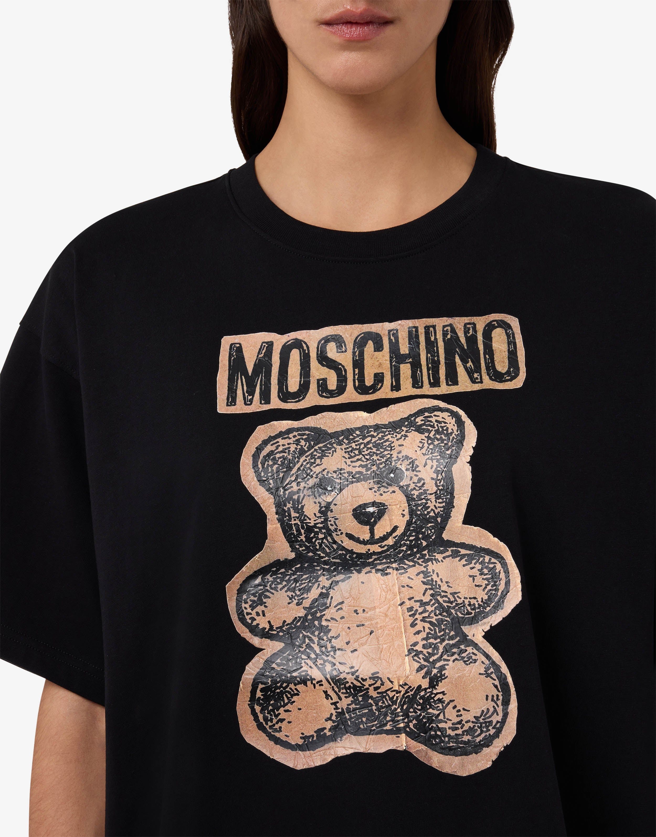 Moschino Teddy Bear organic cotton jersey T-shirt | Moschino