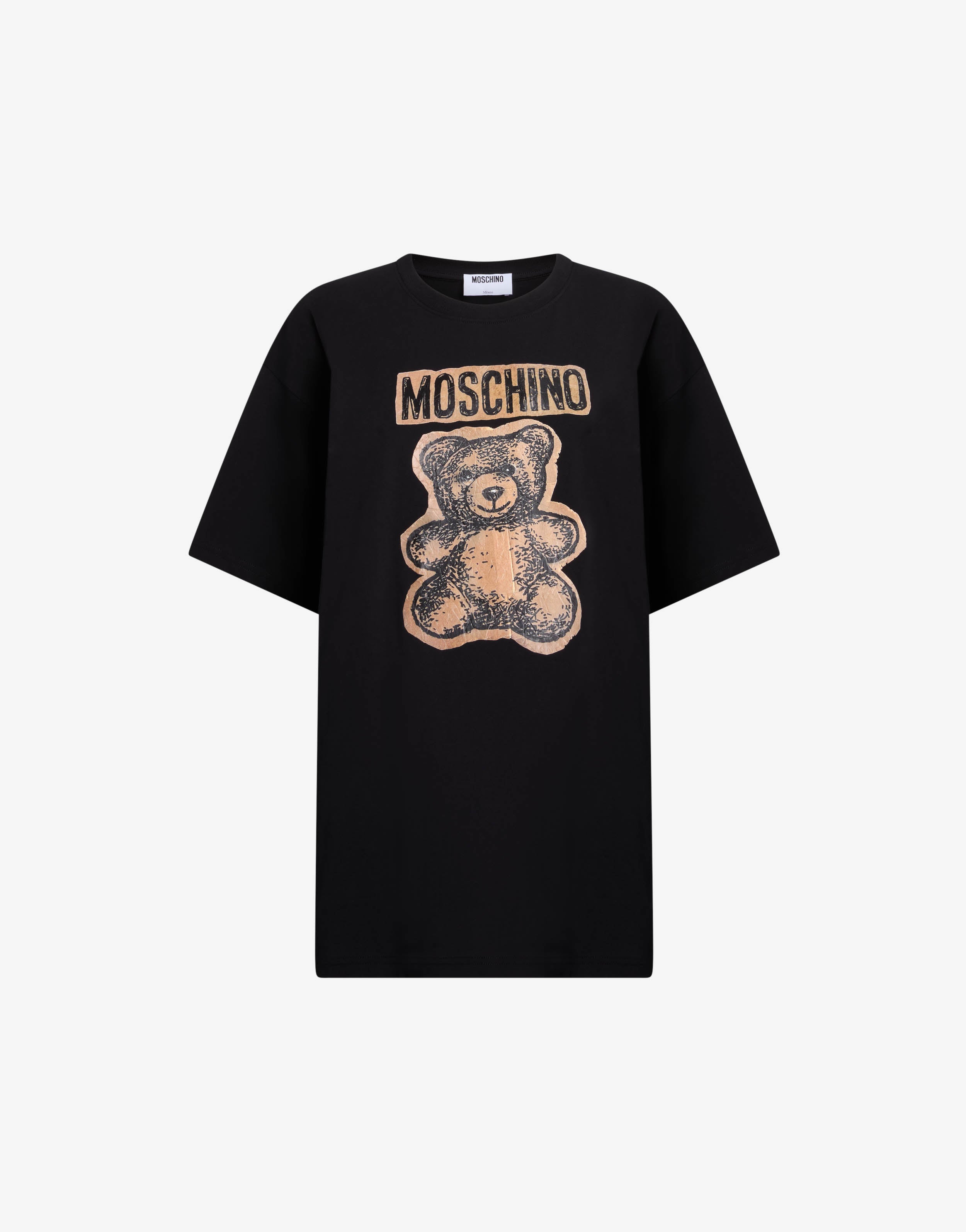 MOSCHINO Ｔシャツ Printed organic cotton jersey T-shirt | Moschino