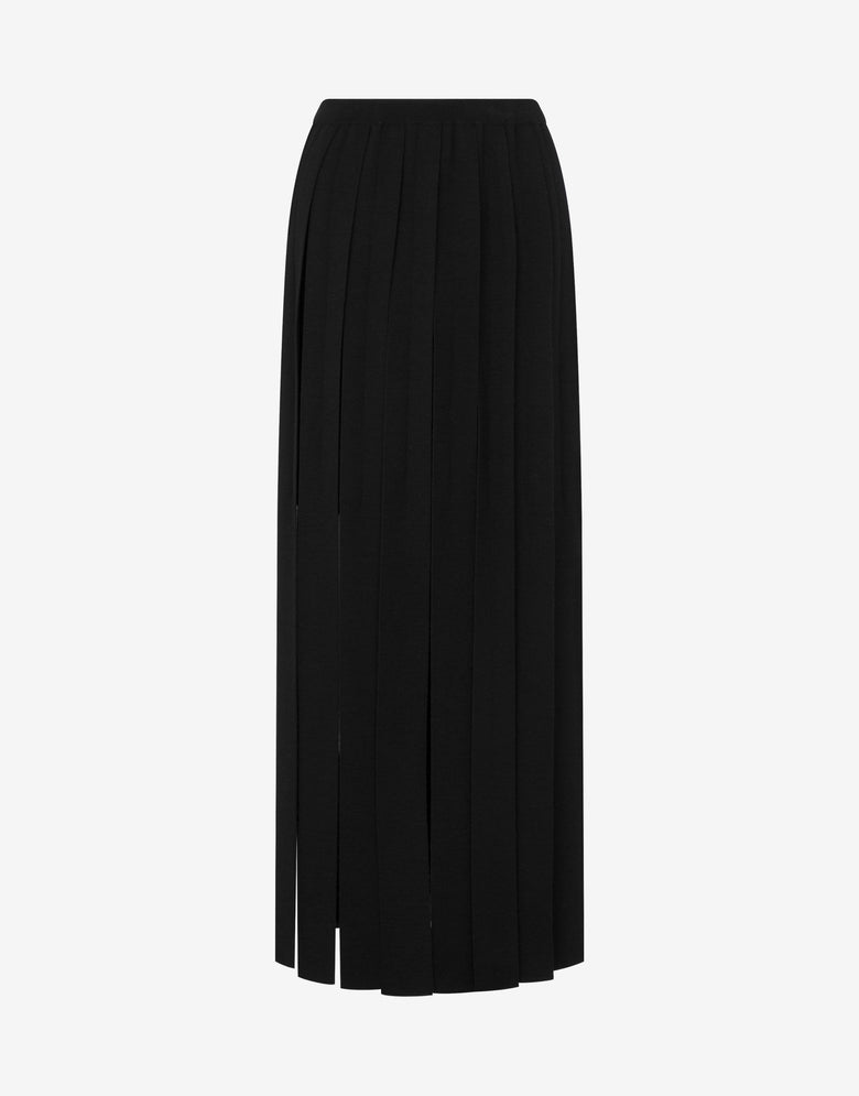 Merino wool skirt Black Moschino 2