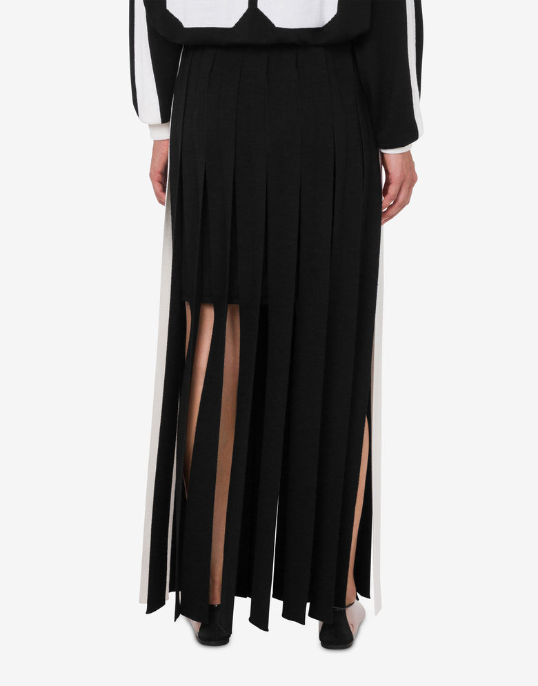 美丽诺羊毛裙 黑色 Moschino 3