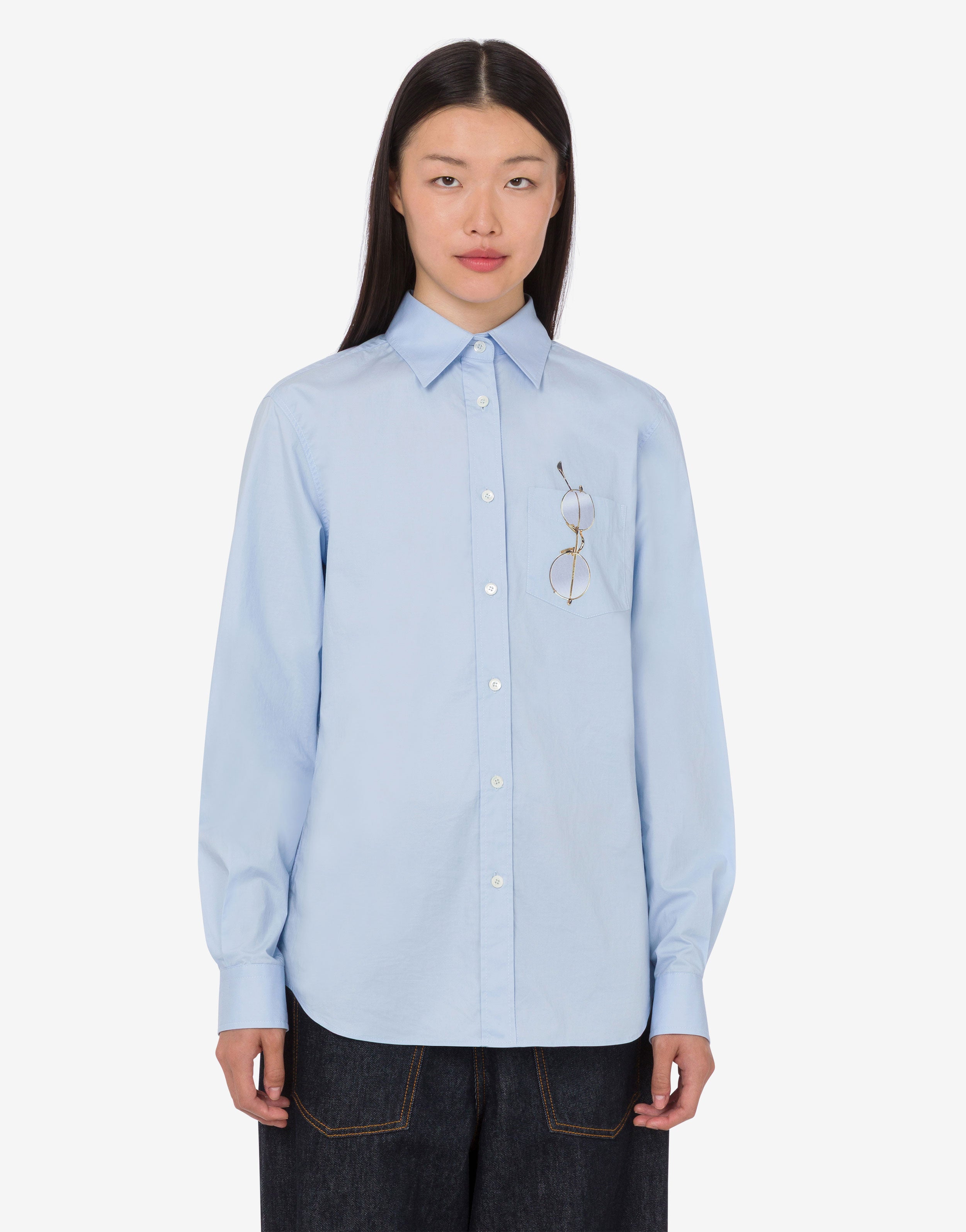ブラウスM MOSCHINO  綿 Women's shirts | Moschino