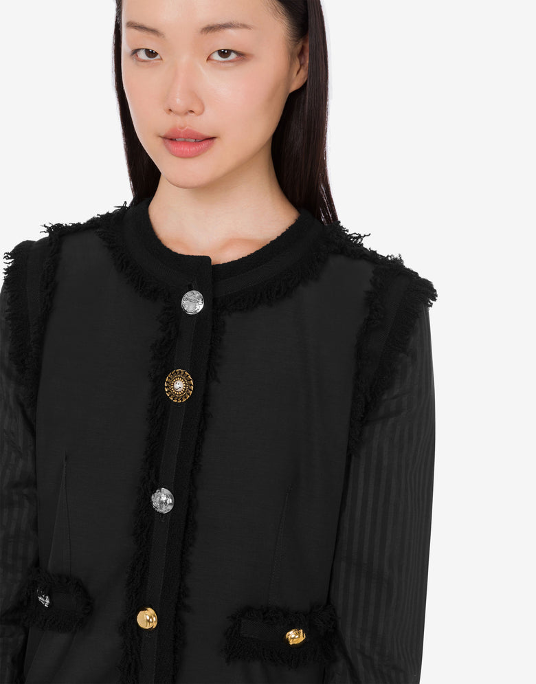 弹力夹克 黑色 Moschino 3