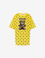Moschino 泰迪熊有机棉针织 T 恤