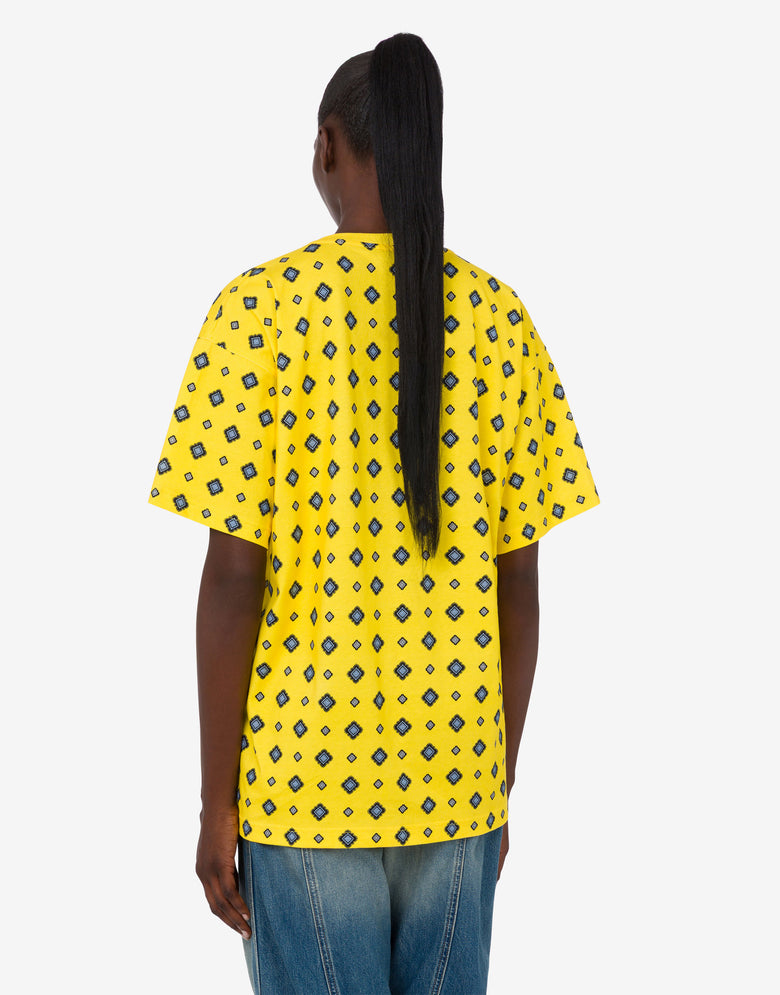 Moschino 泰迪熊有机棉针织 T 恤 黄色 Moschino 3