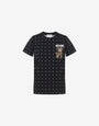 Moschino 泰迪熊有机棉针织 T 恤