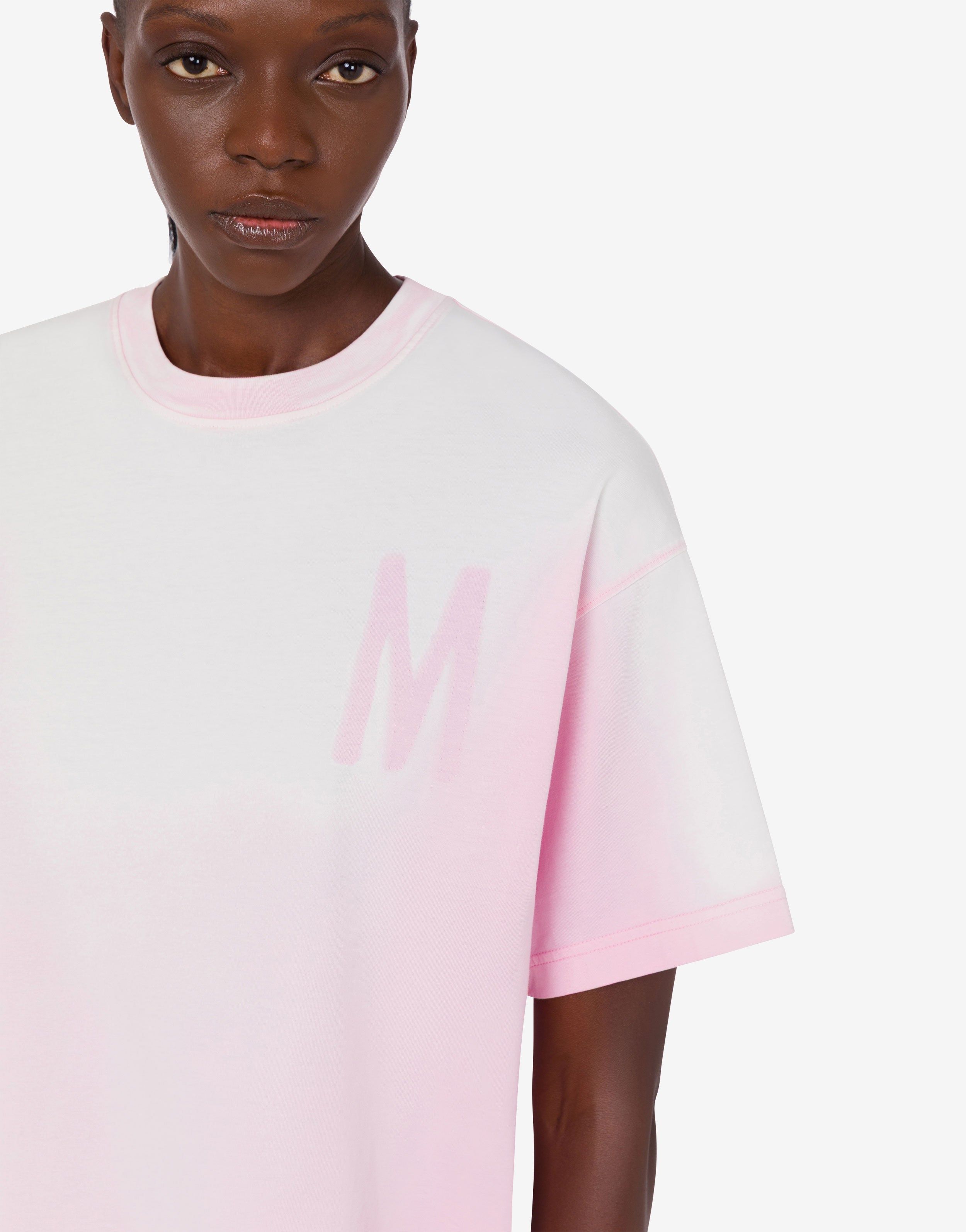 Printed organic cotton jersey T-shirt | Moschino