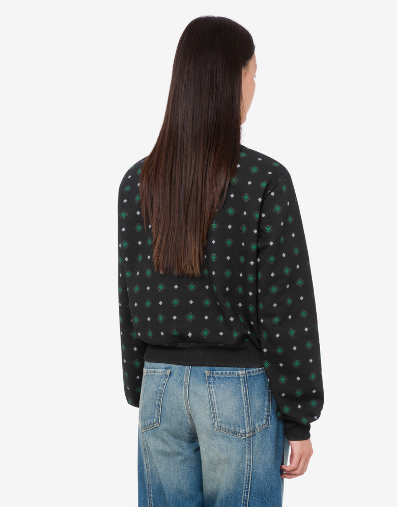 Moschino Teddy Bear Organic Cotton Sweatshirt Black Moschino 3