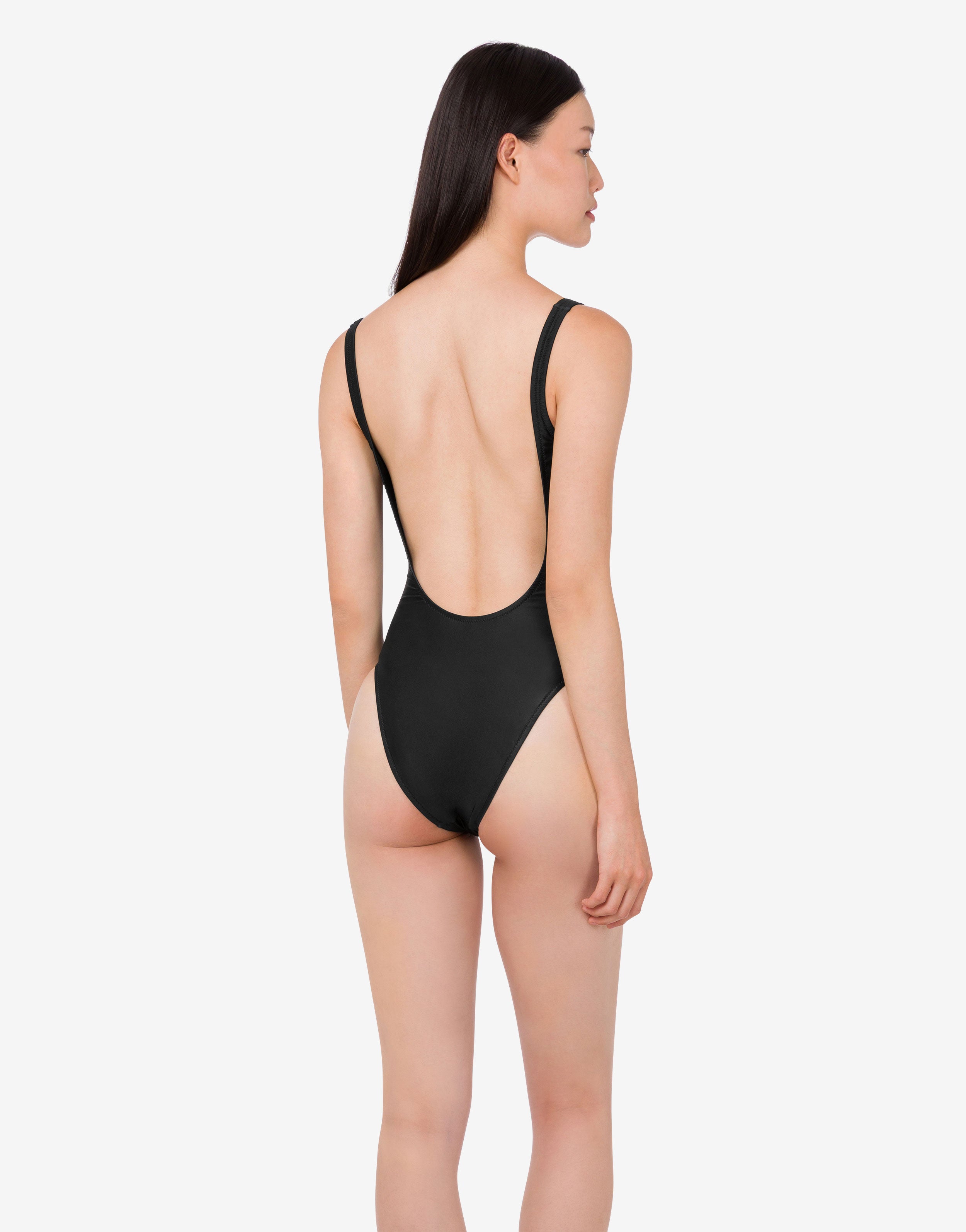 Goose lycra one-piece swimsuit | Moschino
