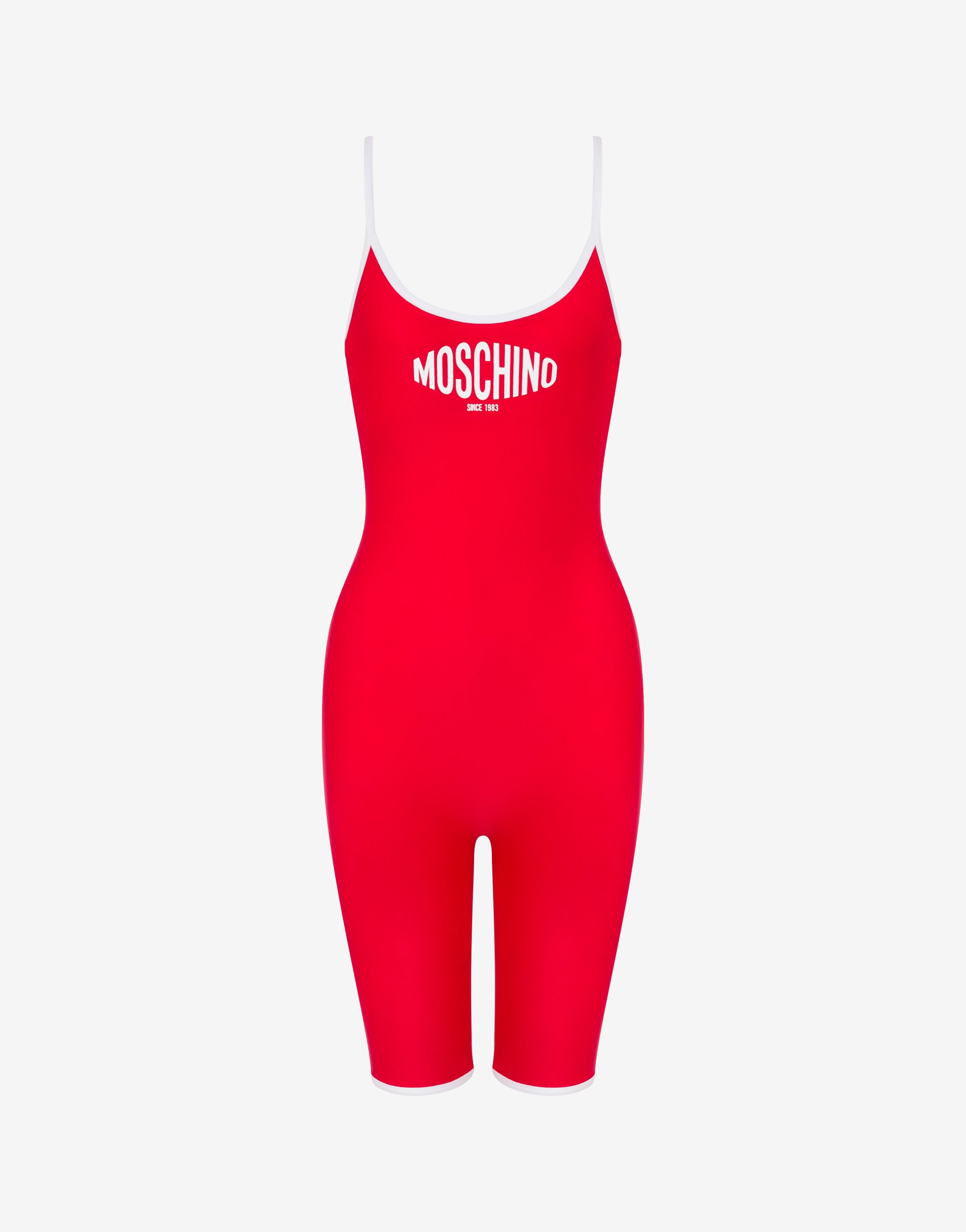 Printed lycra one-piece swimsuit | Moschino