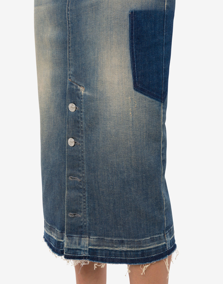 Falda vaquera Blue Denim Moschino Jeans 3