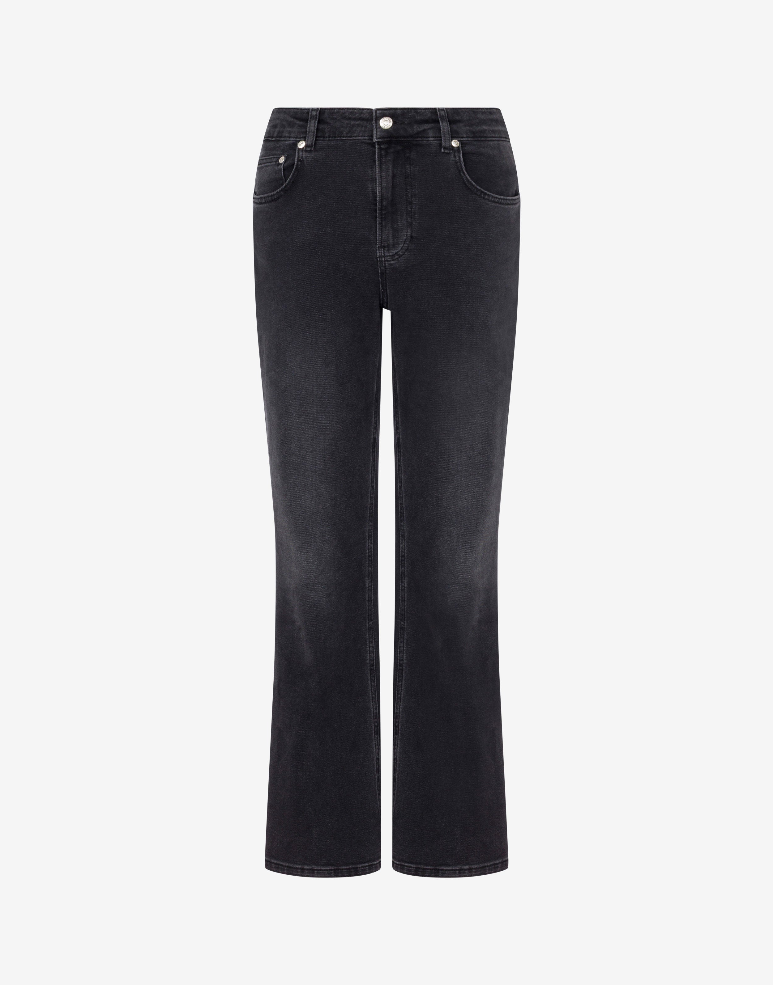 Stretch cotton denim pants Moschino Jeans | Moschino