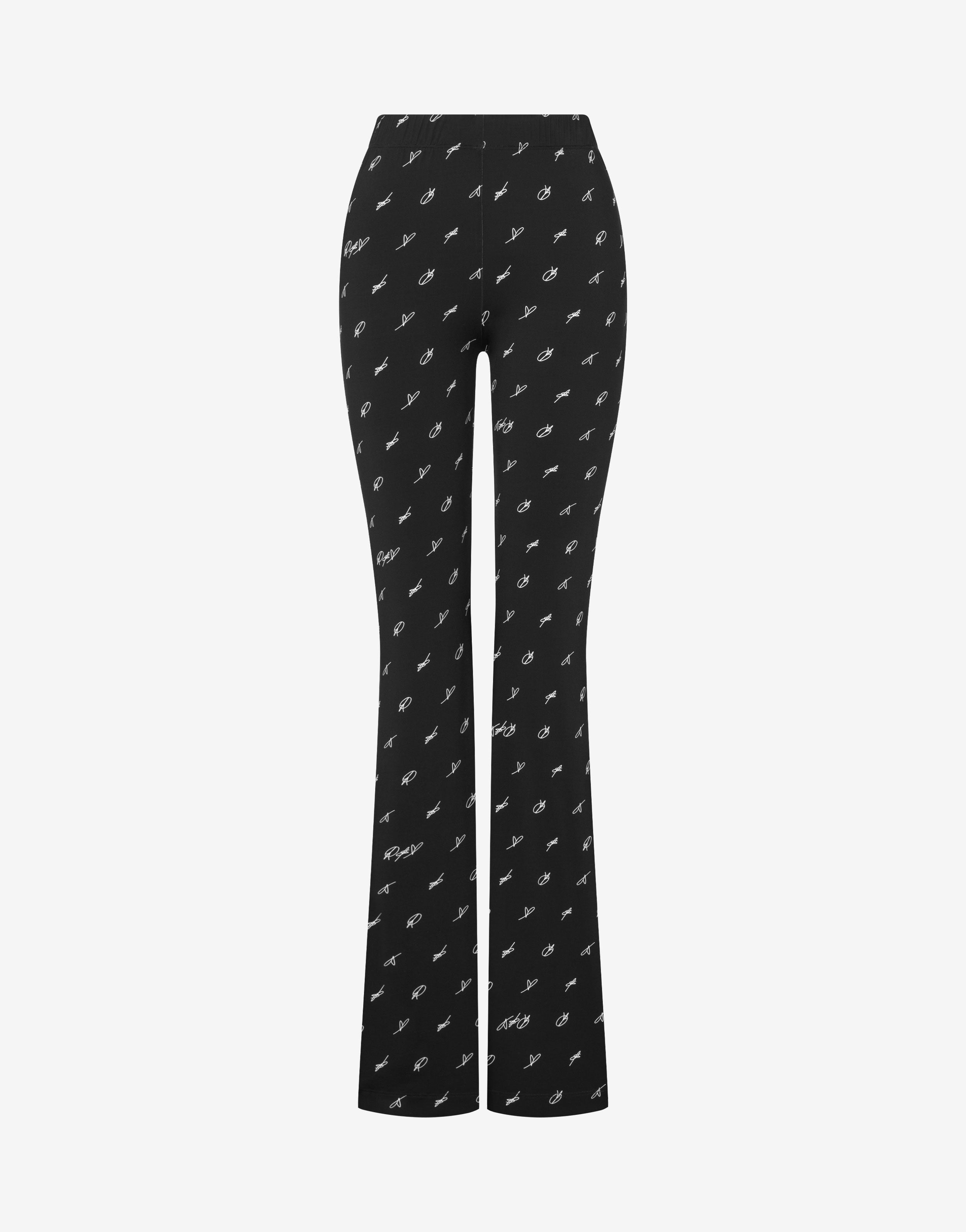 Printed technical jersey leggings Moschino Jeans | Moschino