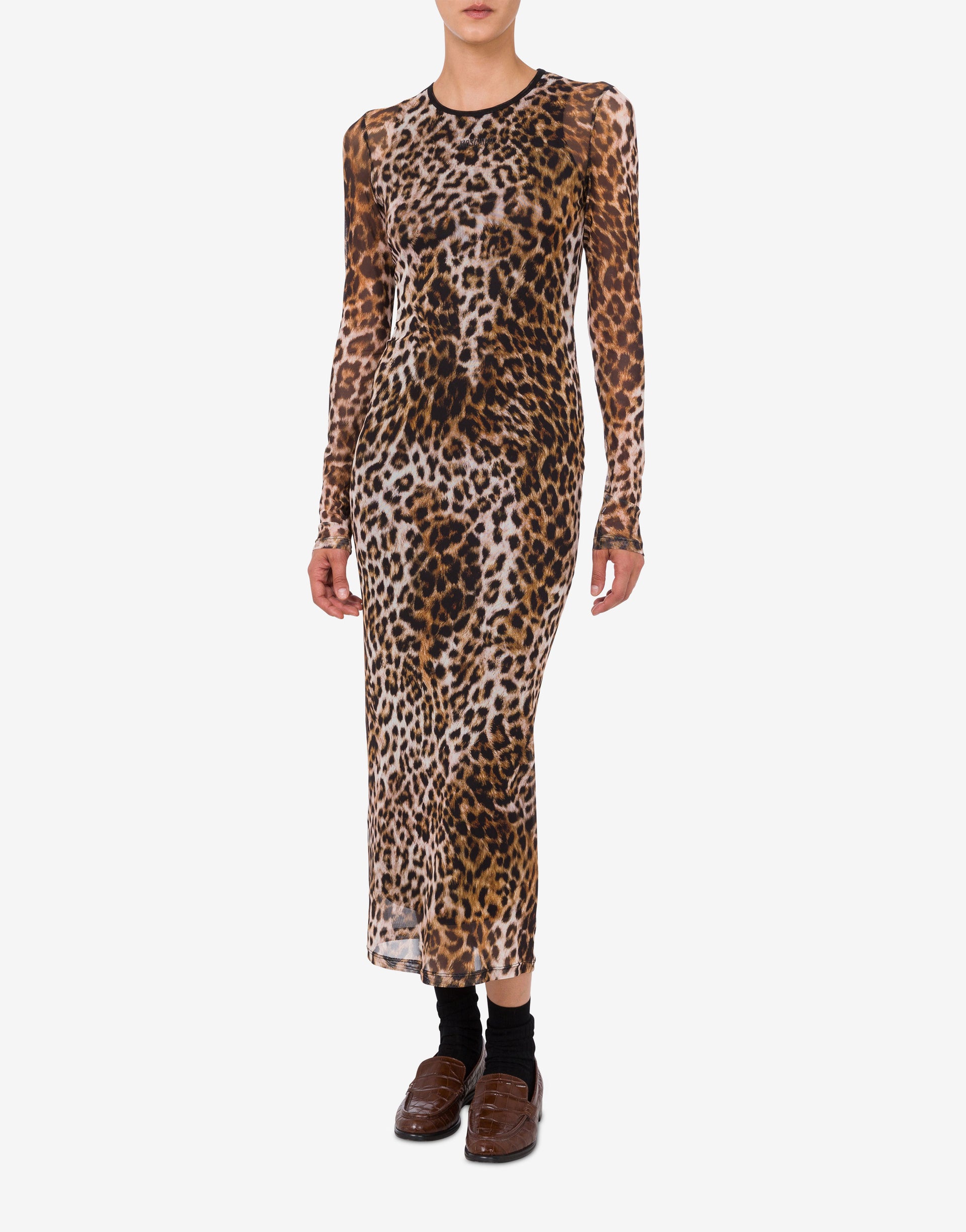 moschino mesh dress Printed mesh dress Moschino Jeans