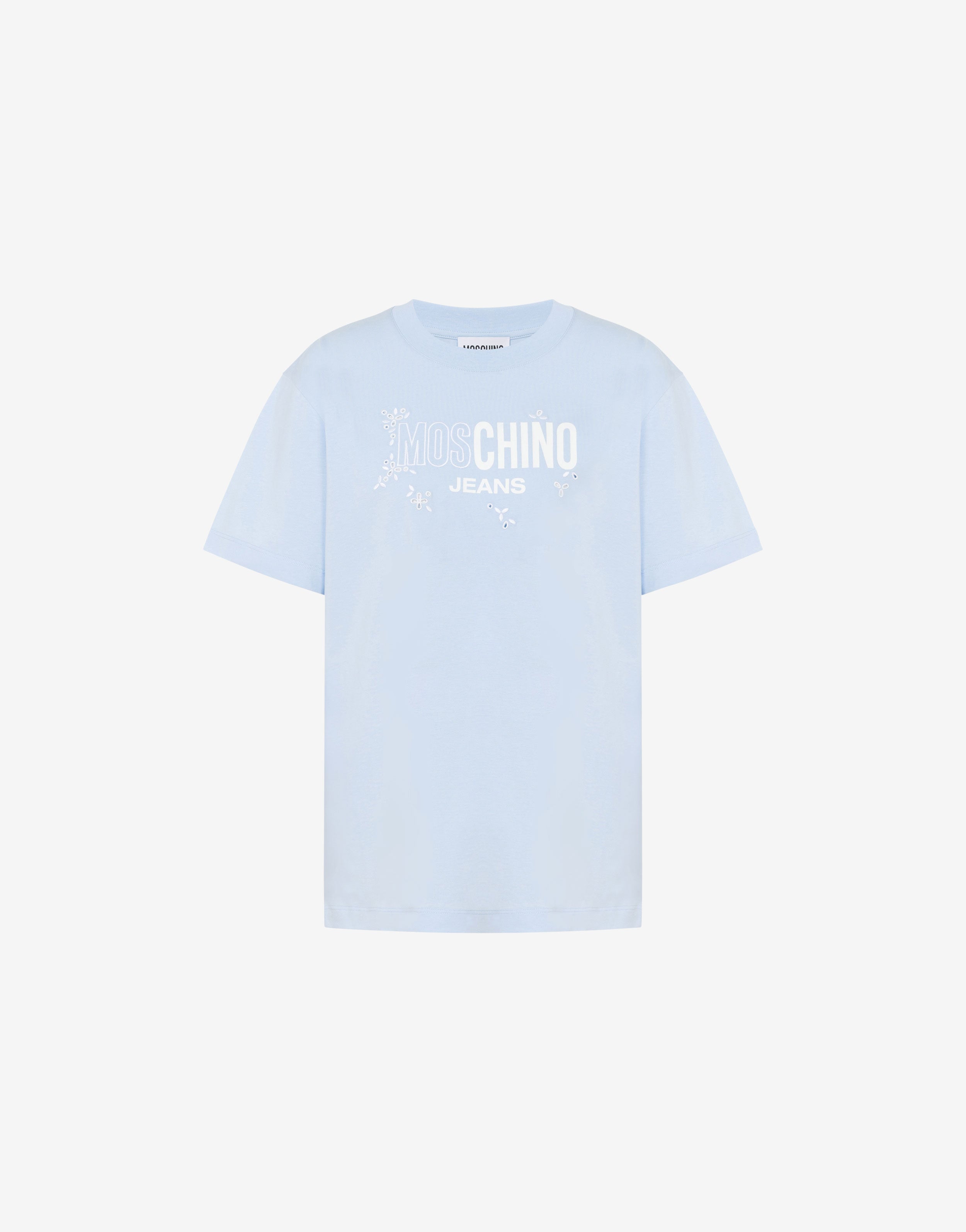 Printed cotton jersey T-shirt