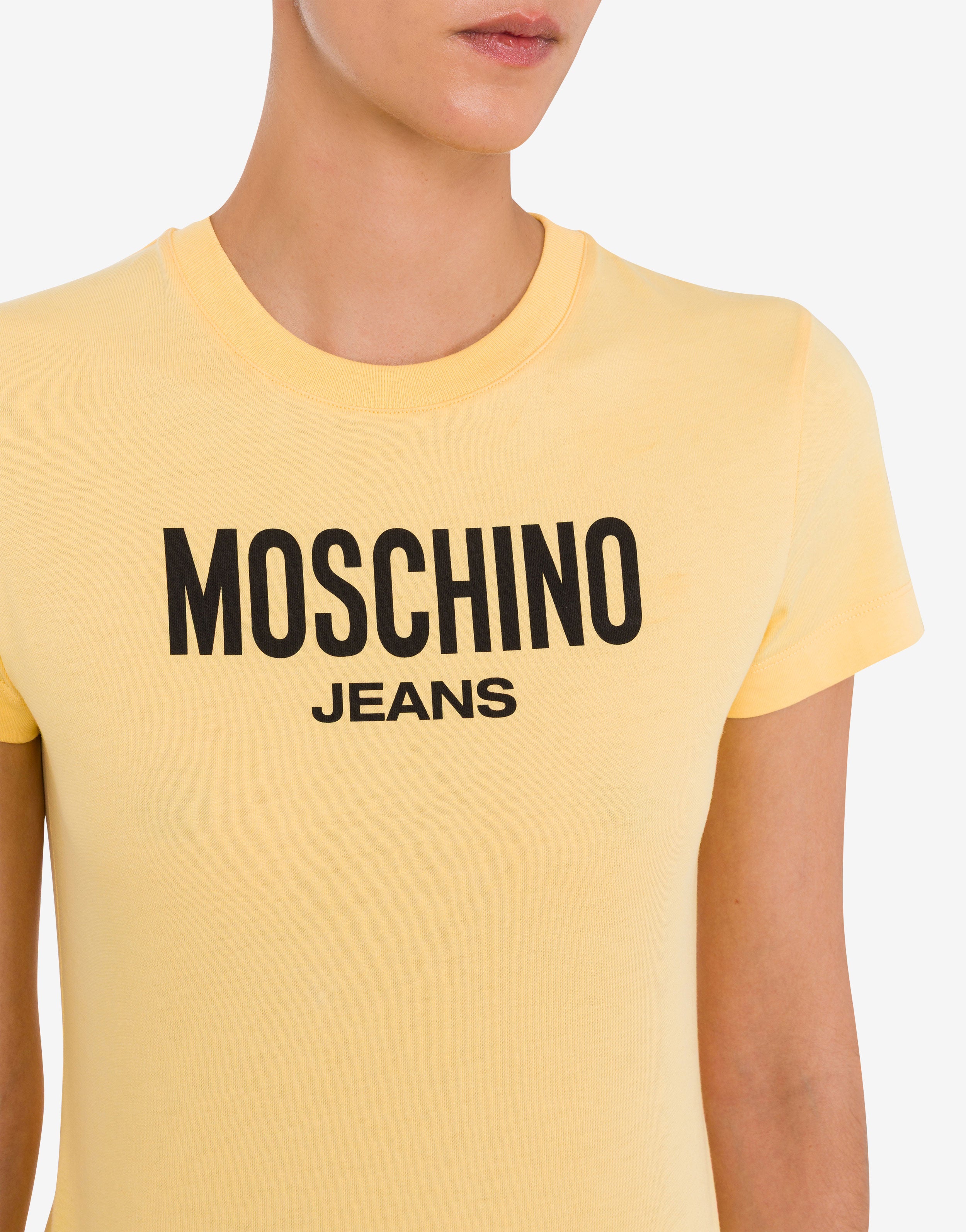 Printed cotton jersey T-shirt Moschino Jeans | Moschino Printed cotton jersey T-shirt Moschino Jeans | Moschino