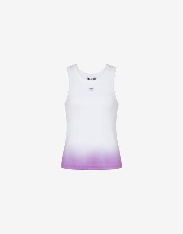 弹力棉质上衣  白色 Moschino Jeans 0