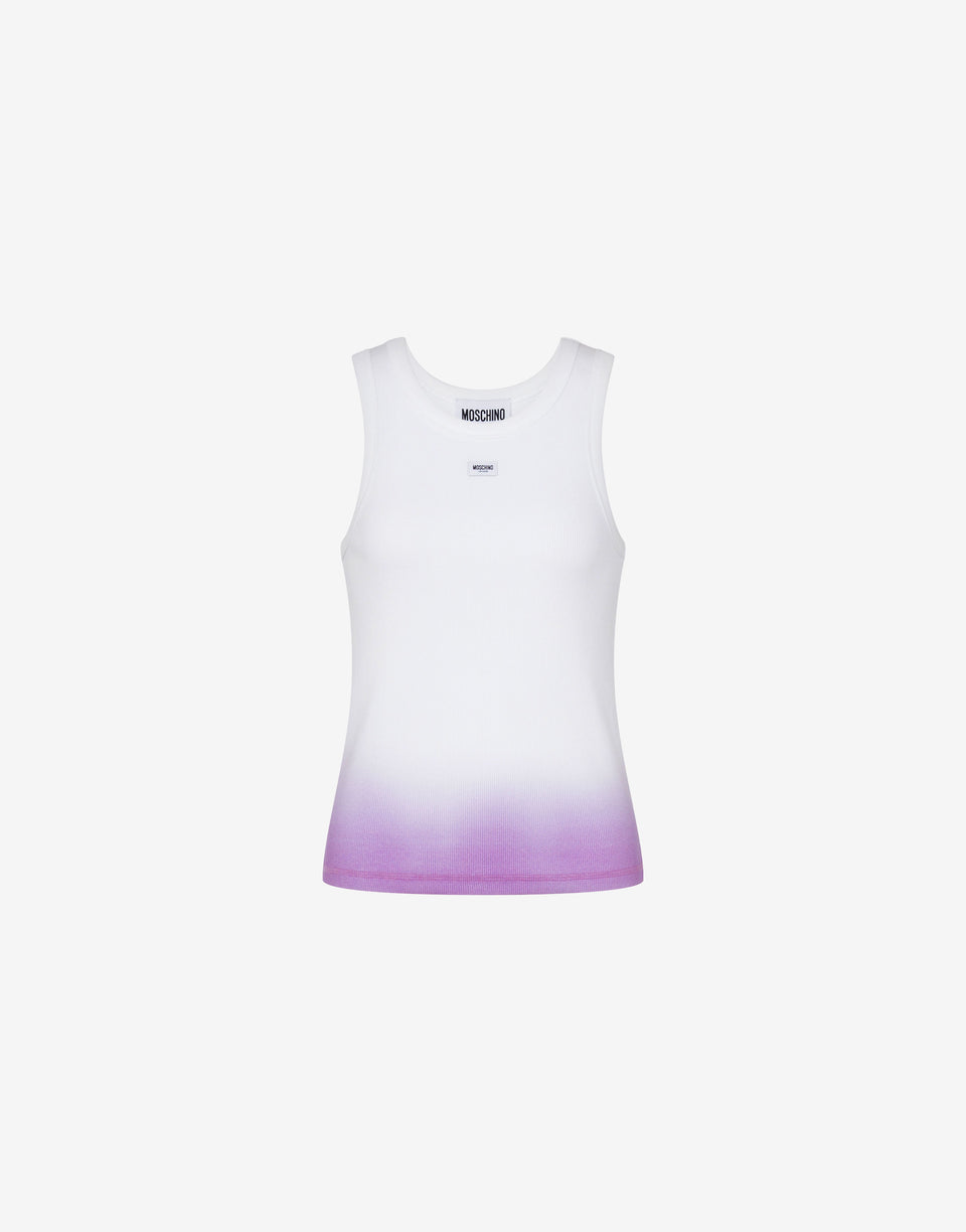 弹力棉质上衣  白色 Moschino Jeans 0