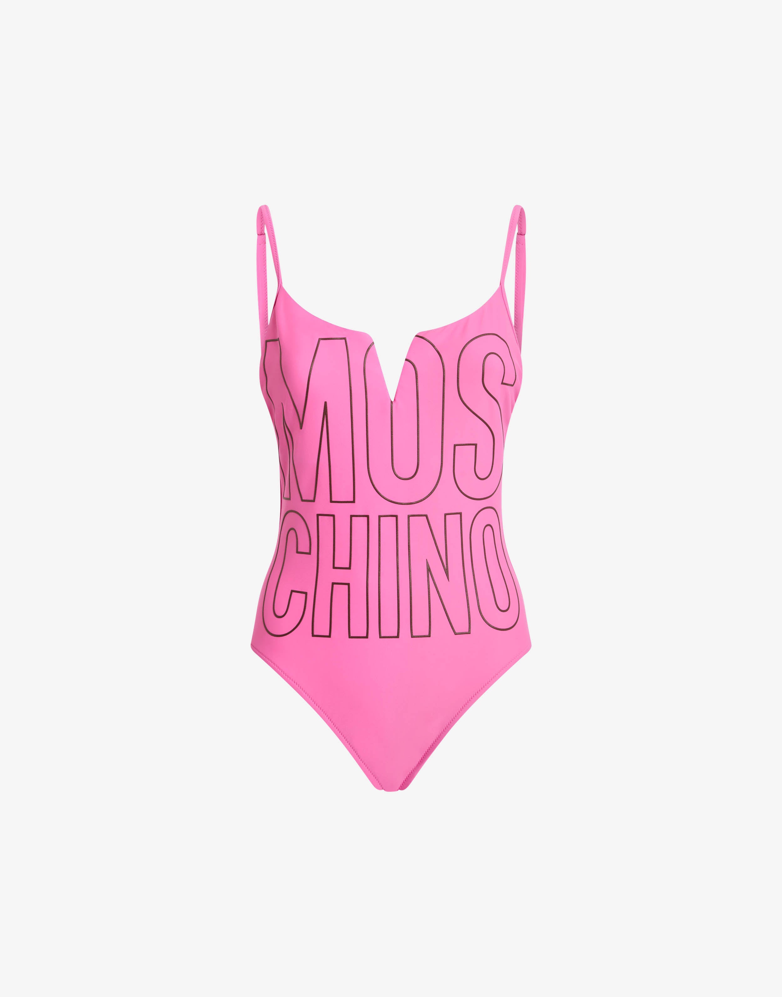 Printed Lycra one-piece swimsuit | Moschino