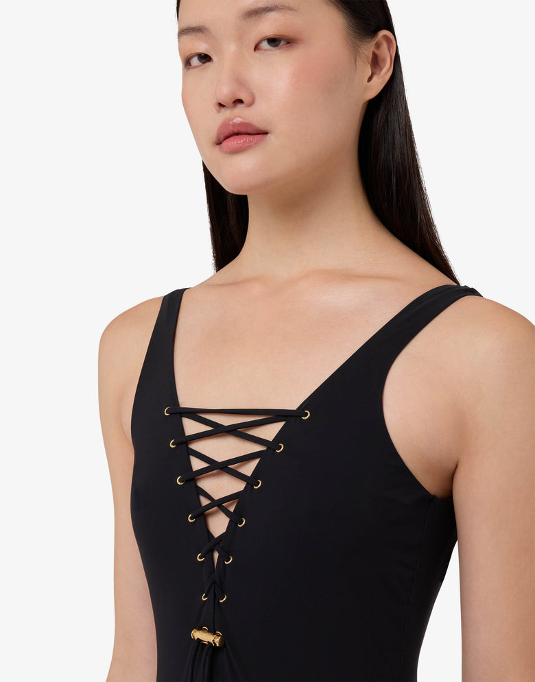 Lycra one-piece swimsuit Black Moschino 2