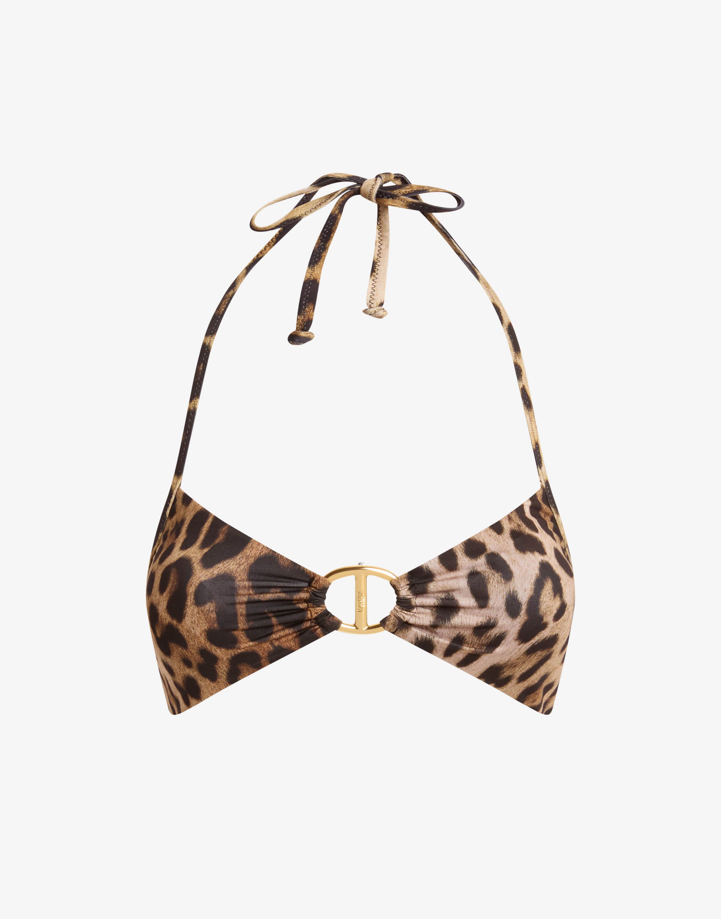 Printed Lycra bikini top | Moschino