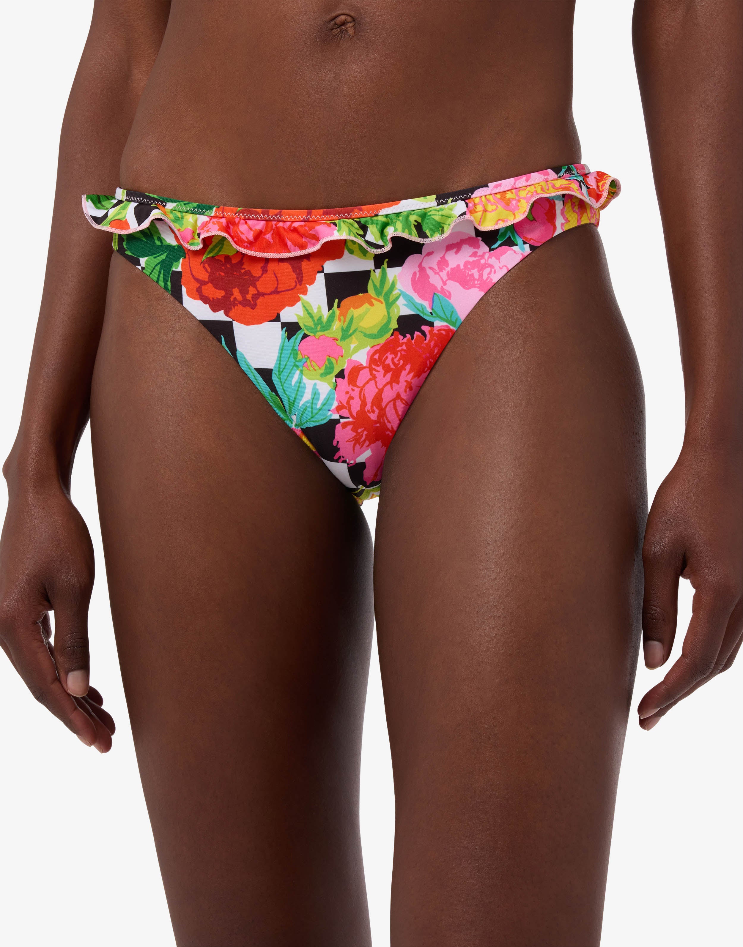 Printed Lycra swim briefs | Moschino