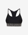 Technical fabric crop top