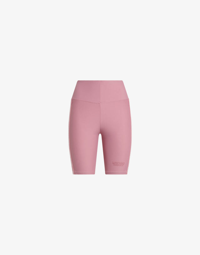 Cyclists in technical fabric Antique pink Moschino 0