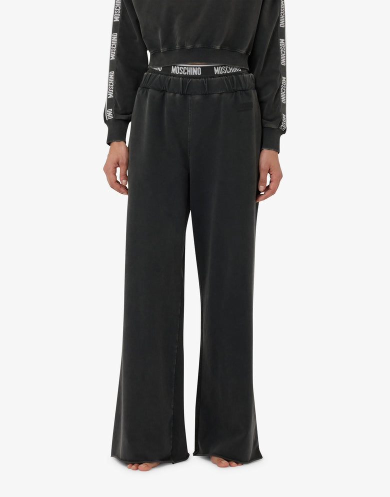 棉质染色卫衣裤 黑色 Moschino 1