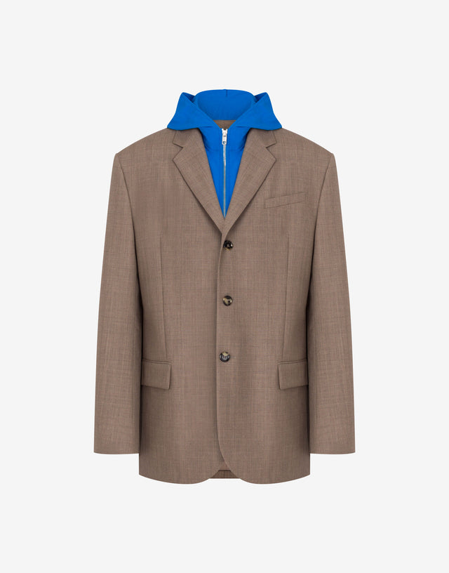 Chaqueta de lana Marrón Moschino 0