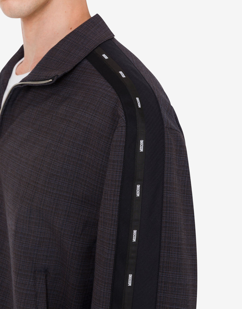 弹力混纺羊毛呢外套 深灰色 Moschino 2