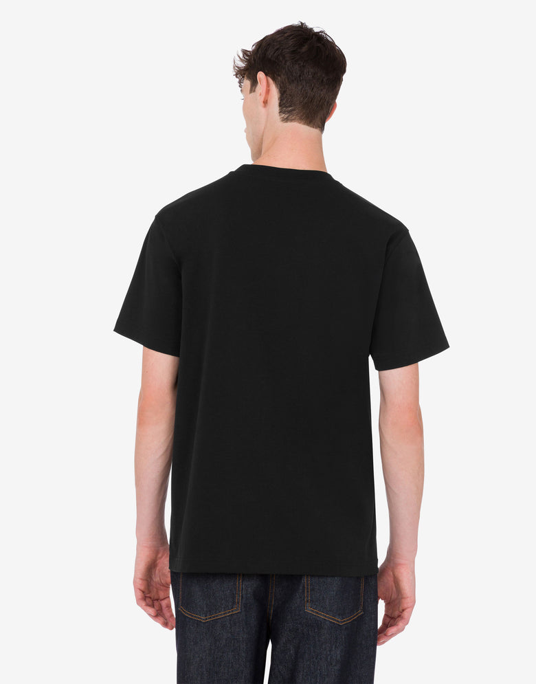 有机棉针织印花T恤 黑色 Moschino 3