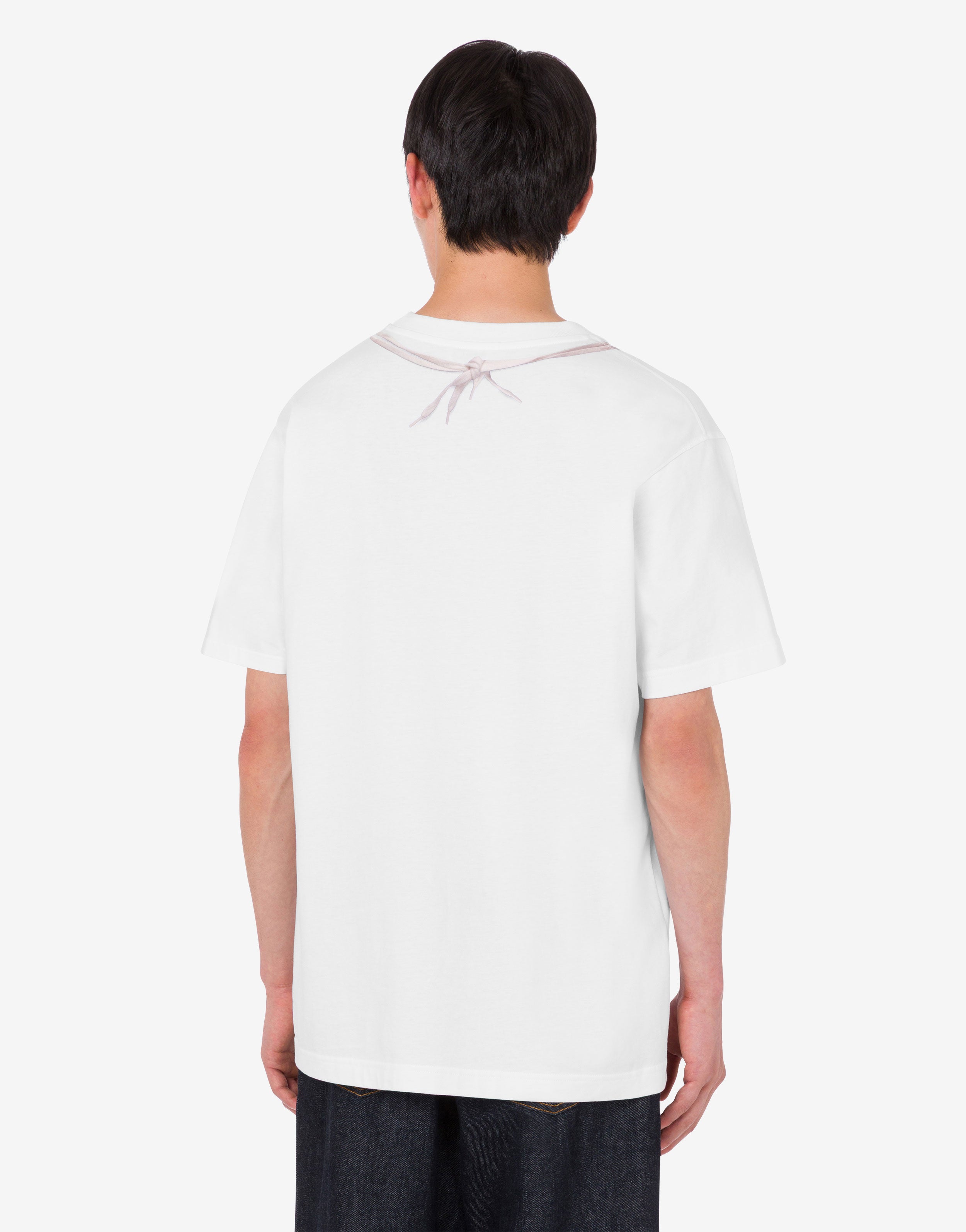 Printed organic cotton jersey T-shirt | Moschino