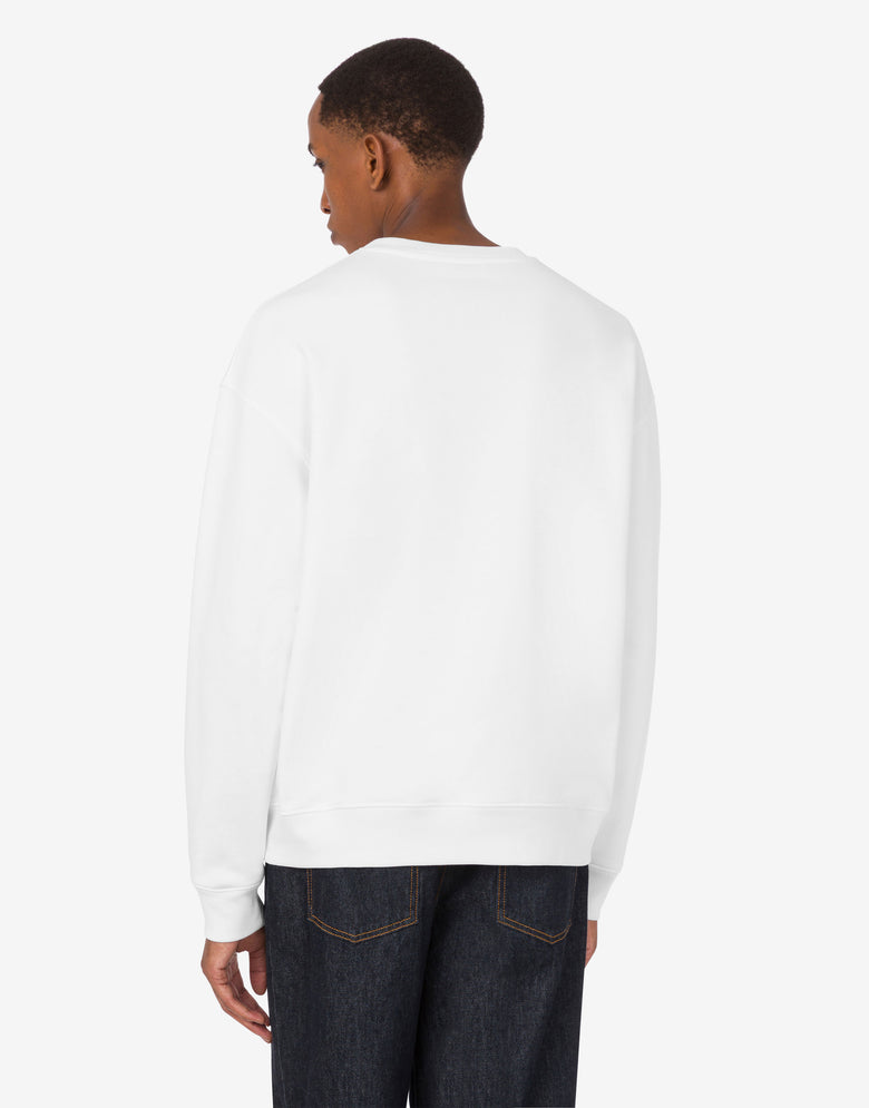 有机棉印花卫衣 白色 Moschino 3