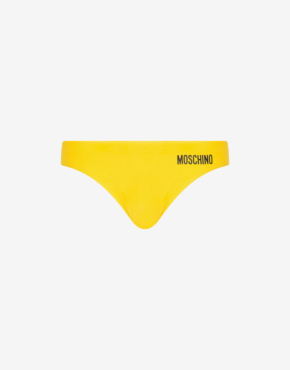 Bañador de lycra Smiley® Amarillo Moschino 0