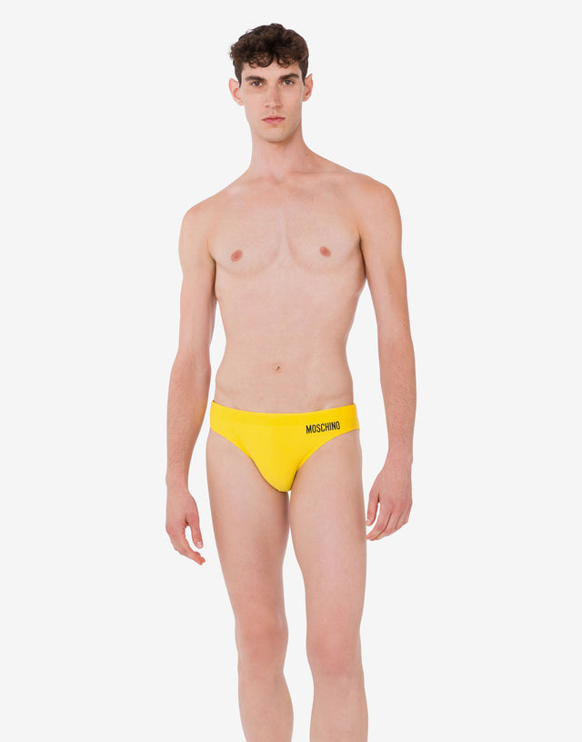 Bañador de lycra Smiley® Amarillo Moschino 1