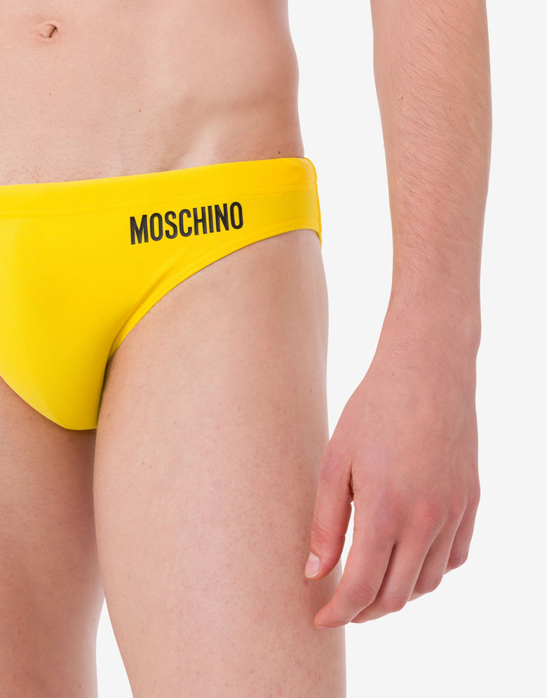 Bañador de lycra Smiley® Amarillo Moschino 3