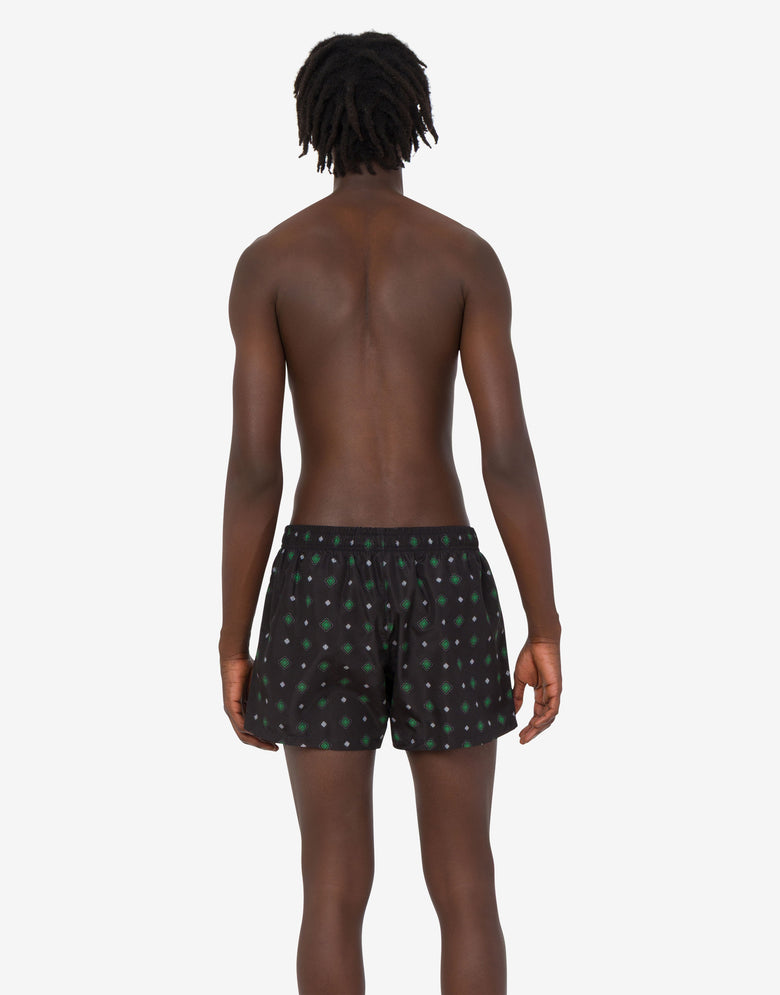 Moschino Teddy Bear nylon swim trunks Black Moschino 2