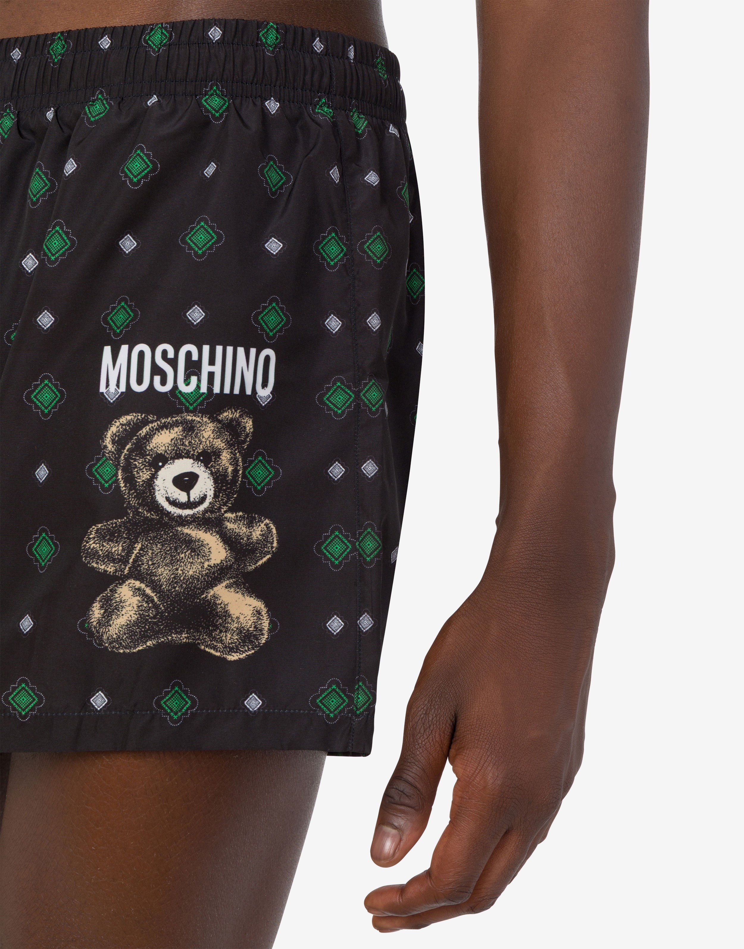 Moschino Teddy Bear nylon swim trunks | Moschino