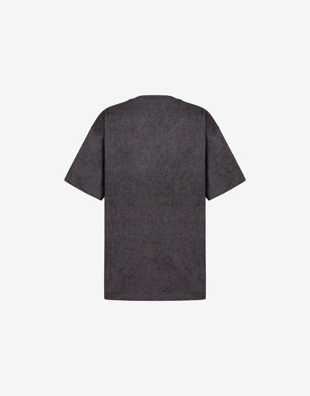 Camiseta de jersey de algodón orgánico Moschino Teddy Bear Negro Moschino 1