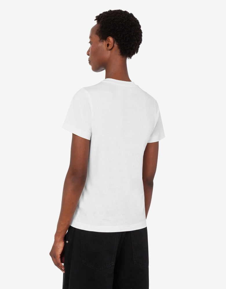Camiseta de jersey de algodón orgánico Moschino Teddy Bear Blanco Moschino 3