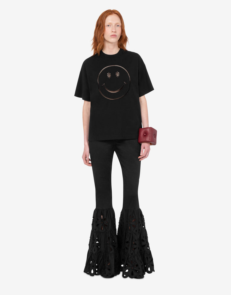 Smiley® Organic Cotton Jersey T-Shirt  Moschino 1