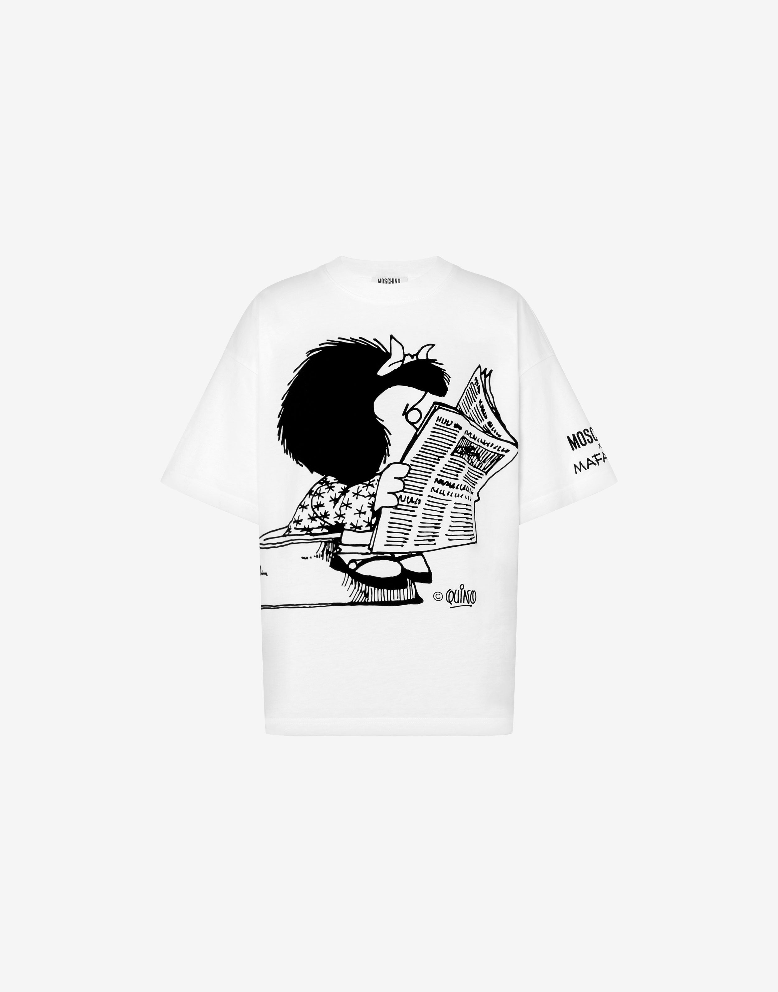 Camiseta de jersey de algodón Mafalda