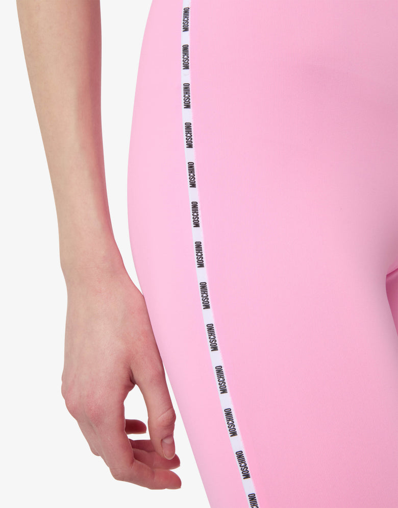 Leggings de lycra Rosa pastel Moschino 2