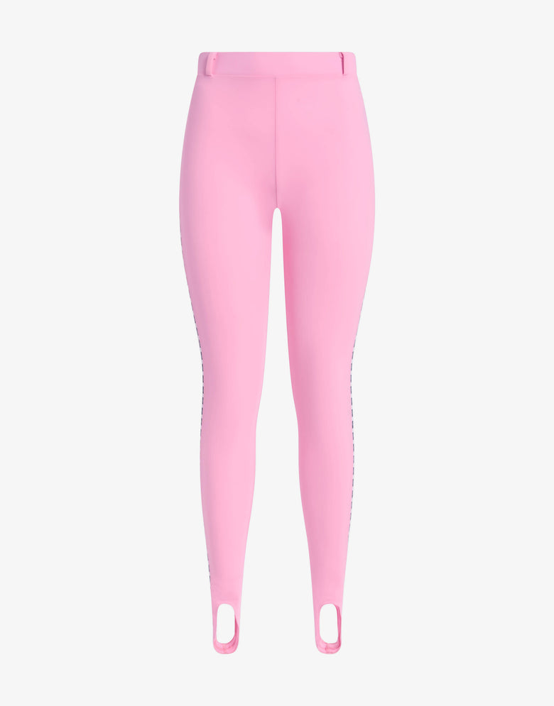 Leggings de lycra Rosa pastel Moschino 4